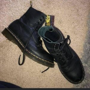 popular black doc martens